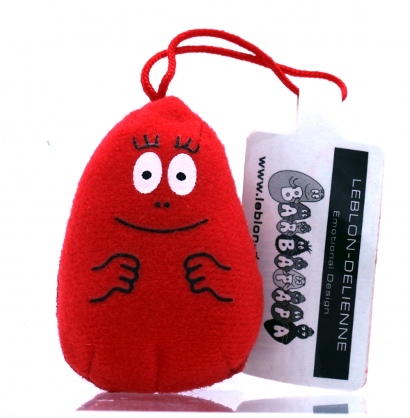 Barbapapa Mini-Plüschfigur Barbidur mit Anhänger von Leblon Delienne